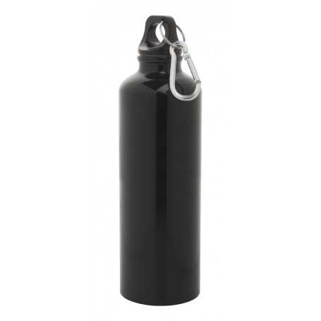 Borraccia in alluminio Nero