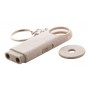 Portachiavi con gettone Naturale