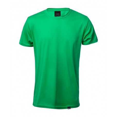 T-shirt sportiva in RPET Verde L