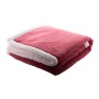 Coperta in pile Bordeaux