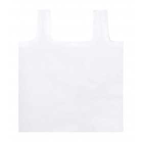 Borsa spesa pieghevole in RPET Bianco