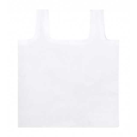 Borsa spesa pieghevole in RPET Bianco