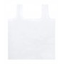 Borsa spesa pieghevole in RPET Bianco