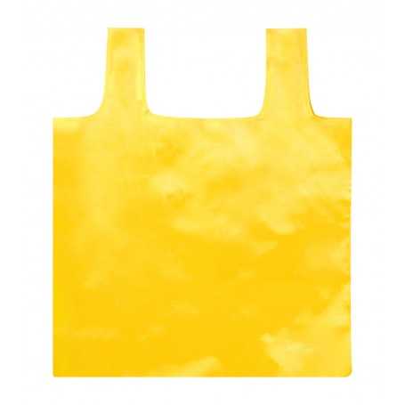 Borsa spesa pieghevole in RPET Giallo