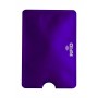 Porta carte di credito Viola