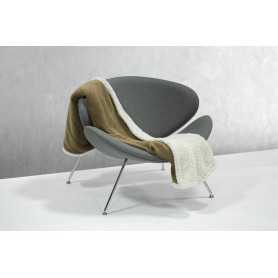 Coperta in pile Marrone