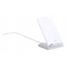 Supporto per cellulare con caricatore wireless Bianco