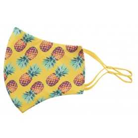 Mascherina regolabile personalizzata Giallo