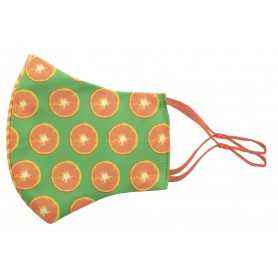 Mascherina regolabile personalizzata Arancione