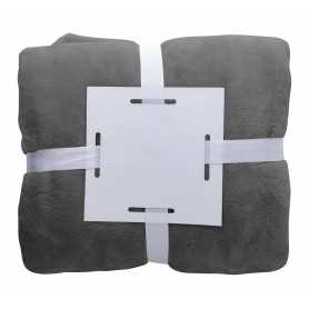 Coperta in flanella Cenere grigia
