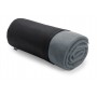 Coperta in RPET pile Cenere grigia