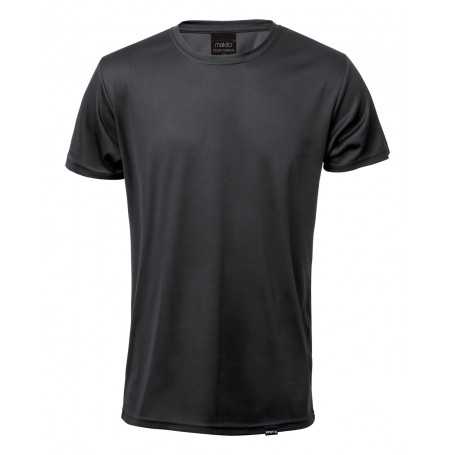 T-shirt sportiva in RPET Nero XS