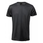 T-shirt sportiva in RPET Nero XS