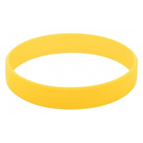Braccialetto in silicone Giallo