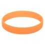 Braccialetto in silicone Arancione