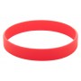 Braccialetto in silicone Rosso