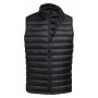 Gilet imbottito in RPET Nero S