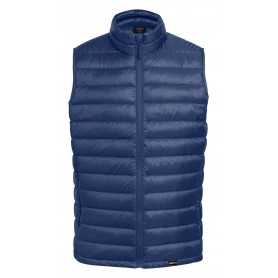 Gilet imbottito in RPET Blu scuro S