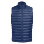 Gilet imbottito in RPET Blu scuro S