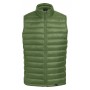 Gilet imbottito in RPET Verde L