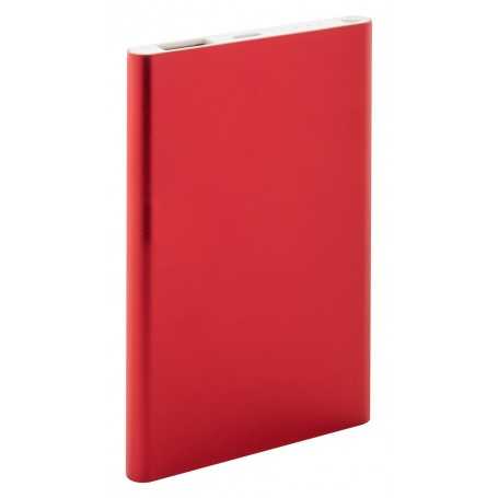USB power bank Rosso