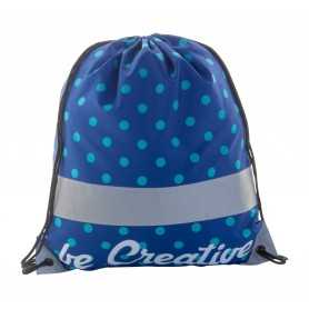 Sacca alta visibilità personalizzabile Argento