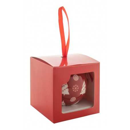 Pallina Natalizia ornamentale Rosso