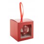 Pallina Natalizia ornamentale Rosso