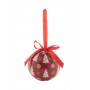 Pallina Natalizia ornamentale Rosso