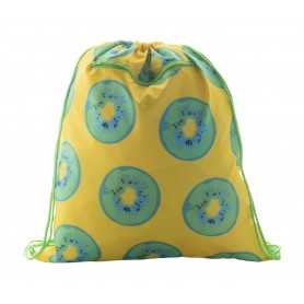 Sacca con coulisse personalizzabile Verde