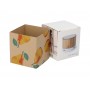 Fascetta in cartoncino kraft personalizzabile Naturale