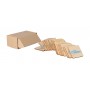 Fascetta in cartoncino kraft personalizzabile Naturale