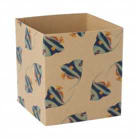 Fascetta in cartoncino kraft personalizzabile Naturale