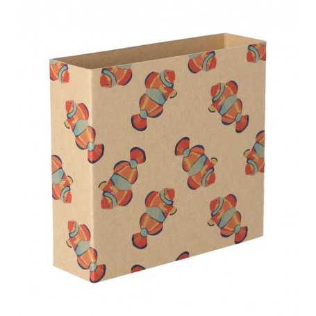 Fascetta in cartoncino kraft personalizzabile Naturale