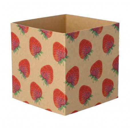 Fascetta in cartoncino kraft personalizzabile Naturale