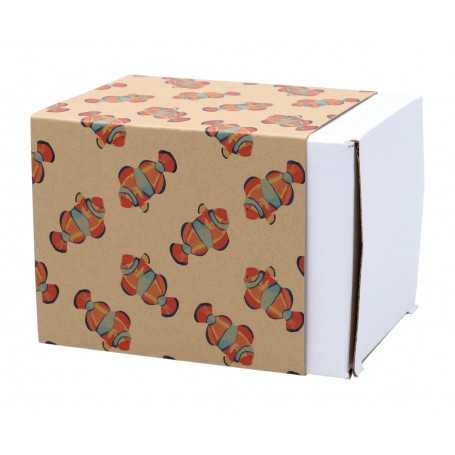 Fascetta in cartoncino kraft personalizzabile Naturale