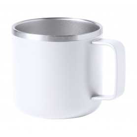 Tazza mug in acciaio Bianco