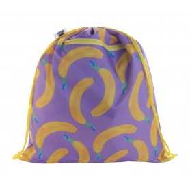 Sacca personalizzabile in RPET Giallo