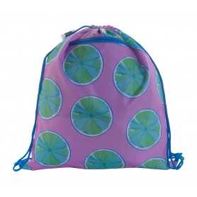 Sacca personalizzabile in RPET Blu