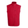 Gilet softshell in RPET Rosso XXL