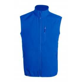 Gilet softshell in RPET Blu M
