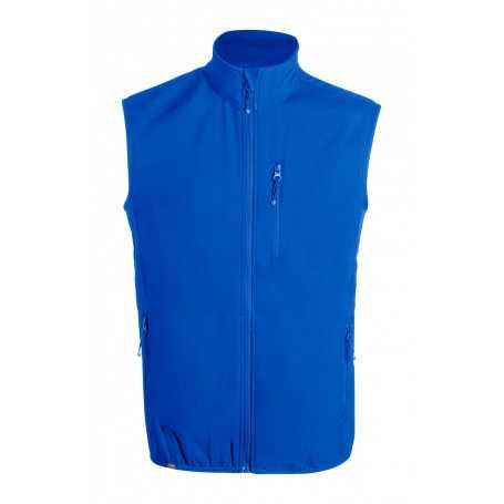 Gilet softshell in RPET Blu M