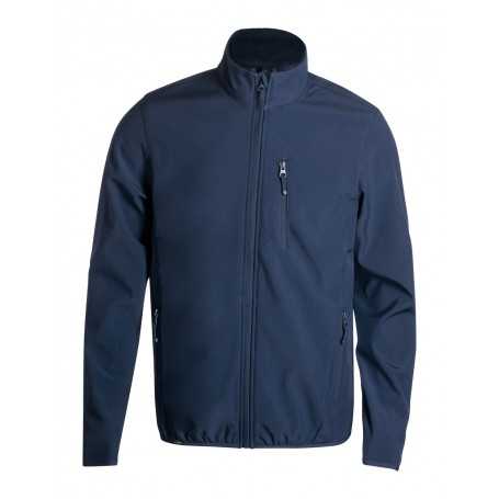 Softshell in RPET Blu scuro L