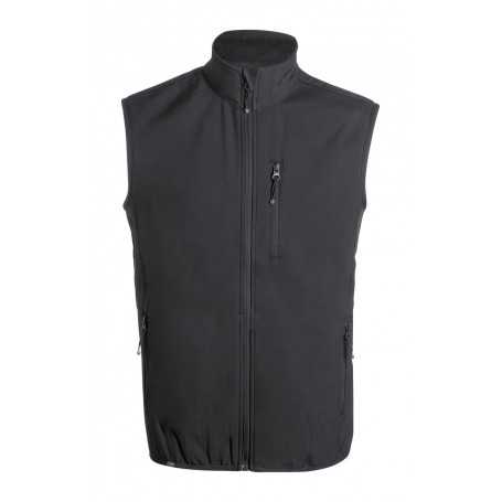 Gilet softshell in RPET Nero M