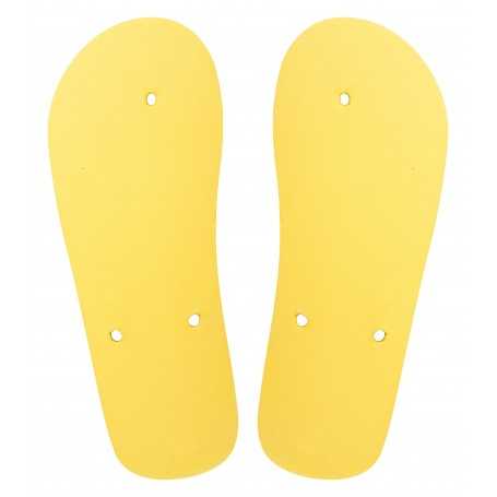 Ciabatta infradito personalizzabile - infradito Giallo