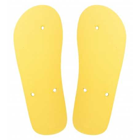 Ciabatta infradito personalizzabile - infradito Giallo
