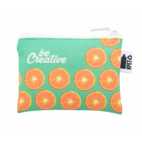 Borsellino personalizzabile in RPET Bianco