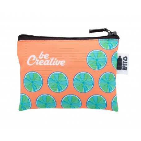 Borsellino personalizzabile in RPET Nero