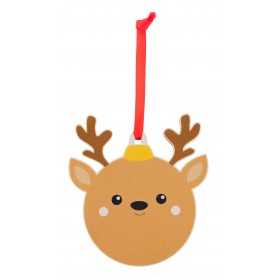 Decorazione albero di Natale, renna Marrone