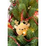 Decorazione albero di Natale, renna Marrone
